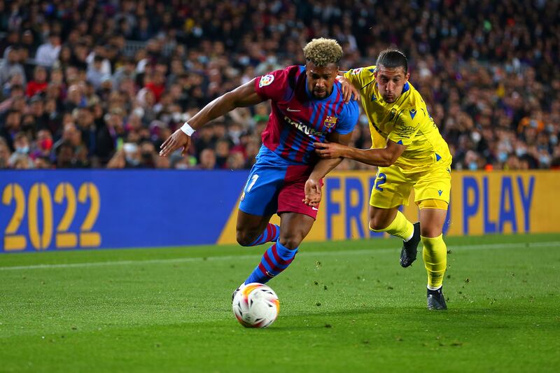 Adama Traore 6. On for Lenglet on 77. Didn’t give the spark his side needed on a flat night all around. Getty Images