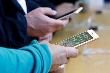 Modern devices such as smartphones are not free from the threat posed by determined cyber criminals. AP    