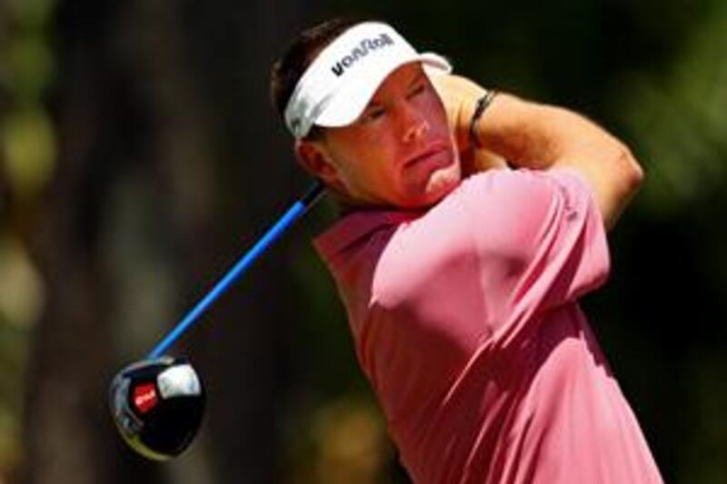 Alex Cejka holds a five stroke lead going into today's final round of the TPC at Sawgrass.