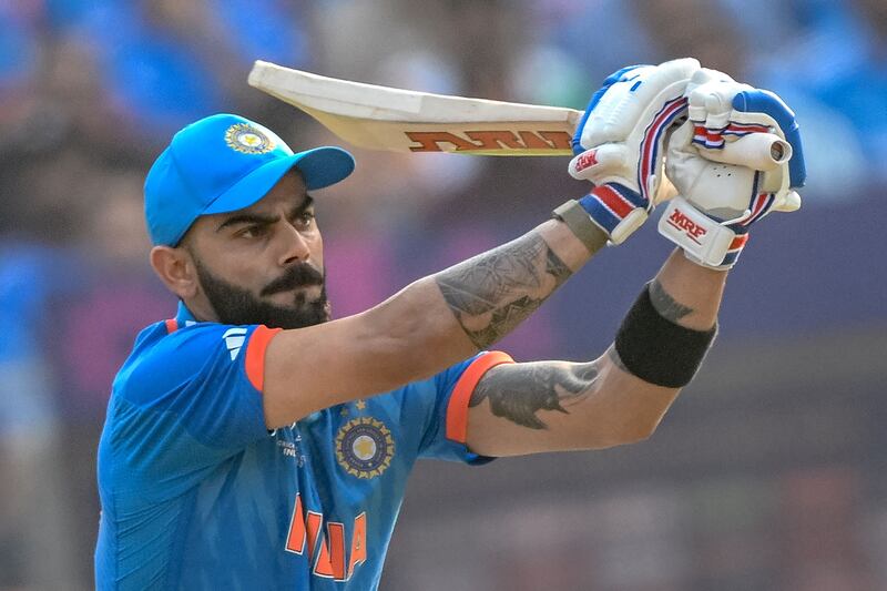 Virat Kohli will be hoping for another shot at a world title in 2024. AFP