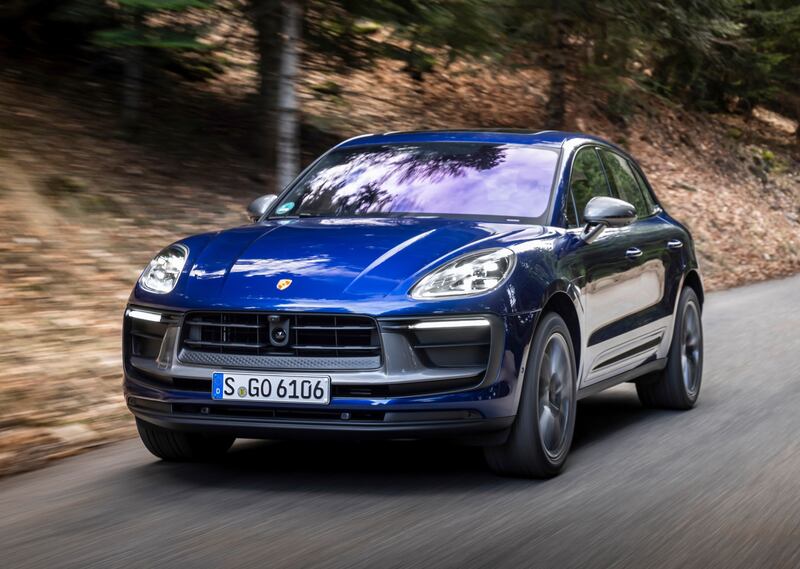 The Porsche Macan T will be on sale in May or June 2022. All photos: Porsche 