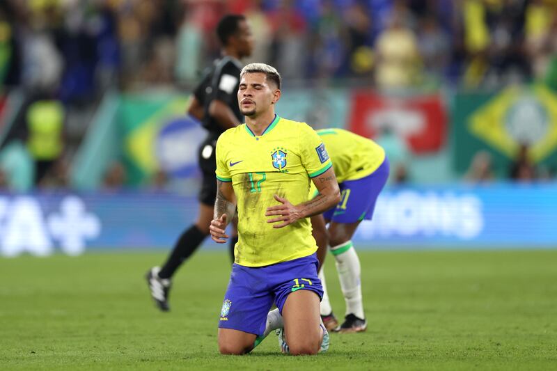 Bruno Guimaraes (On for Fred 58’) 7: Helped Brazil continue increasing the pace against an obdurate Switzerland side – but that coincided with Switzerland’s best spell. Getty