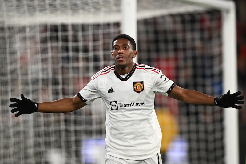 5. Anthony Martial, £250,000 a week. EPA