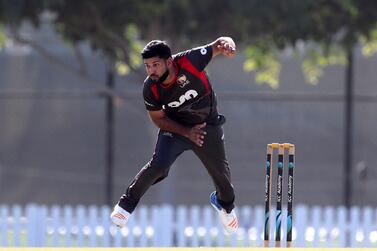 Mohammed Naveed will no longer lead the UAE at the T20 World Cup Qualifier. Chris Whiteoak / The National