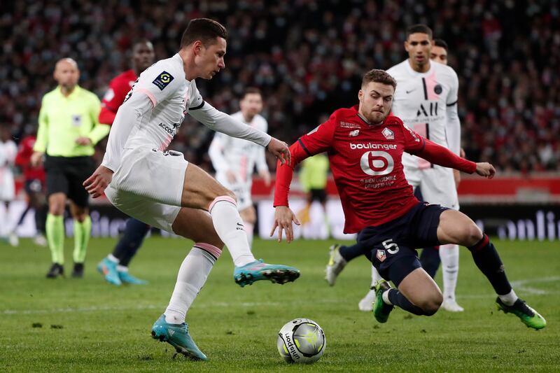 SUBS: Julian Draxler – (On for Di Maria 45’) 7: Made a good impression after coming on. Lovely bit of skill down right wing in run-up to PSG’s fourth goal. EPA