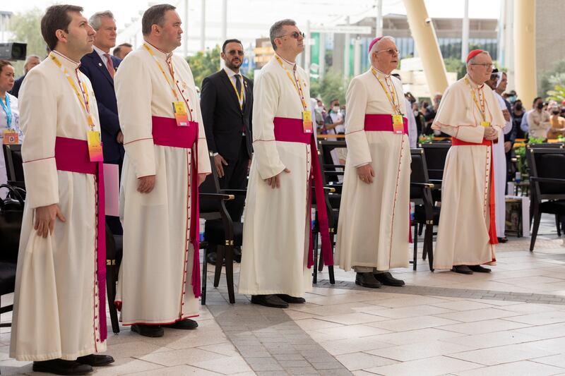 Cardinal Parolin noted the ideal of peaceful coexistence between different nations, cultures and religions, and said the Holy See was 'firmly committed to promoting this on a socio-cultural, educational, diplomatic and religious level so that harmony can be truly realised'.