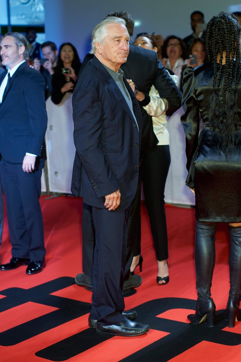 Robert De Niro attends the 'Joker' premiere during the 2019 Toronto International Film Festival on September 9, 2019. AFP