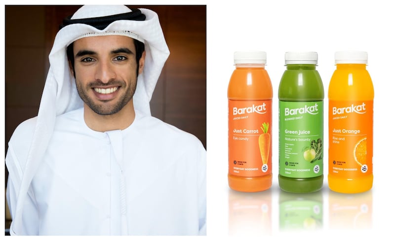 Rashid Alabbar has rebranded UAE local brand Barakat with a focus on wellness, sustainability and local produce. Supplied