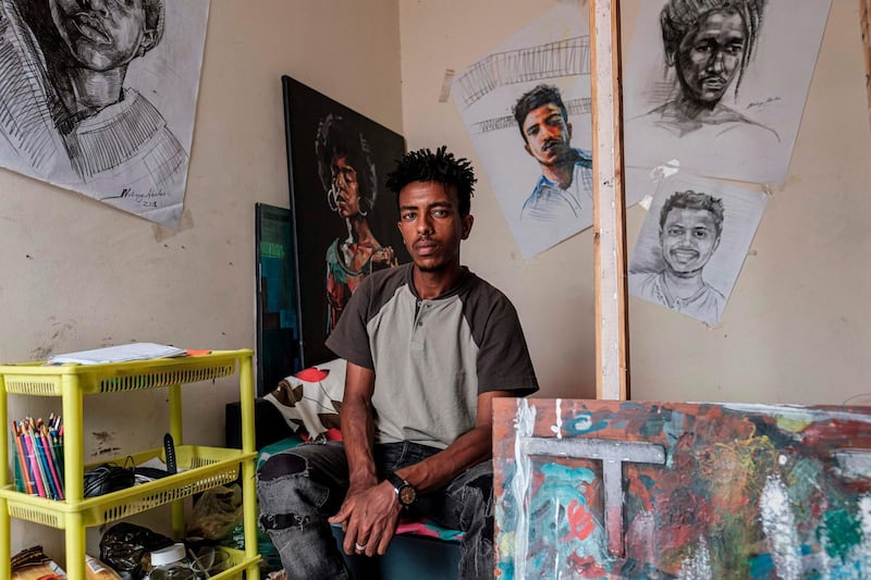 While life can still be hard in Addis Abbaba, artists say it is better than toiling in obscurity in Eritrea. AFP