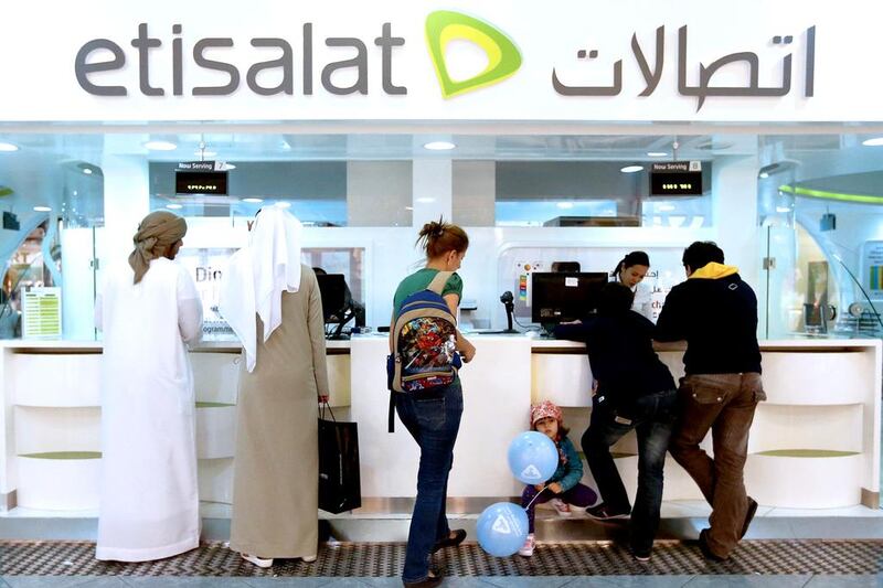 Etisalat. Fatima Al Marzooqi / The National