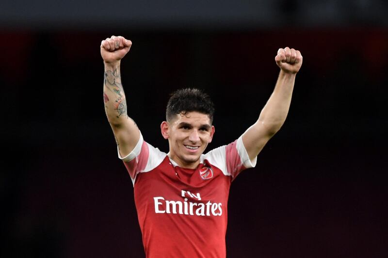 Centre midfield: Lucas Torreira (Arsenal) – The tenacious Uruguayan was the best player on the pitch in the North London derby even before he scored a late goal to sink Spurs. Getty Images