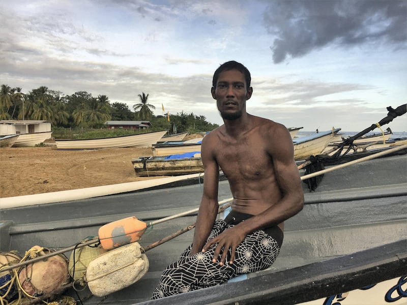 "They came straight for us in their boat, firing their guns," says Trinidadian fisherman Candy Edwards of his run in with Venezuelan pirates. Colin Freeman for The National