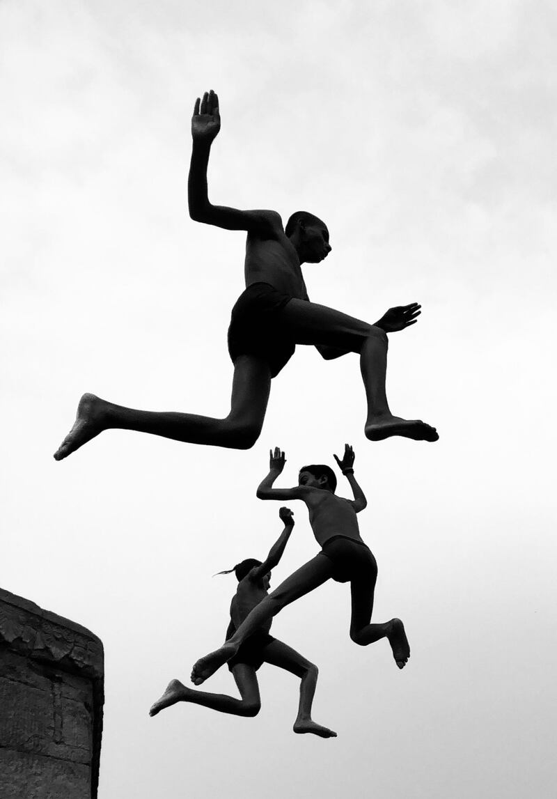 'Flying Boys', shot in Varanasi, India, won her the grand prize of the iPhone Photography Awards 2020