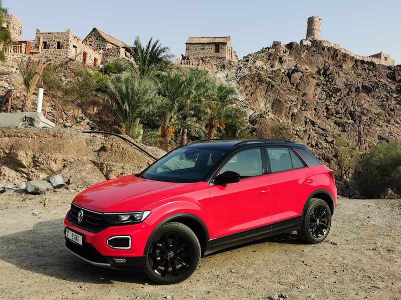 The T-Roc has a good grip and balance, as tested on the mountain passes of Khor Fakkan and Fujairah