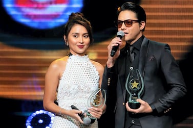 Movie Love Team of the Year was awarded to Daniel Padilla and Kathryn Bernardo. 