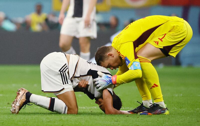 GERMANY RATINGS: Manuel Neuer – 7. Will not be happy about his spillage in the second half which saw Tejeda make it all square. Other than that, an impressive performance from the experienced keeper who made some vital saves whilst Costa Rica had momentum. Reuters