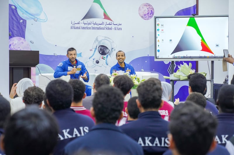 Dr Al Neyadi spent six months on the International Space Station last year, after Maj Al Mansoori was there for eight days in 2019