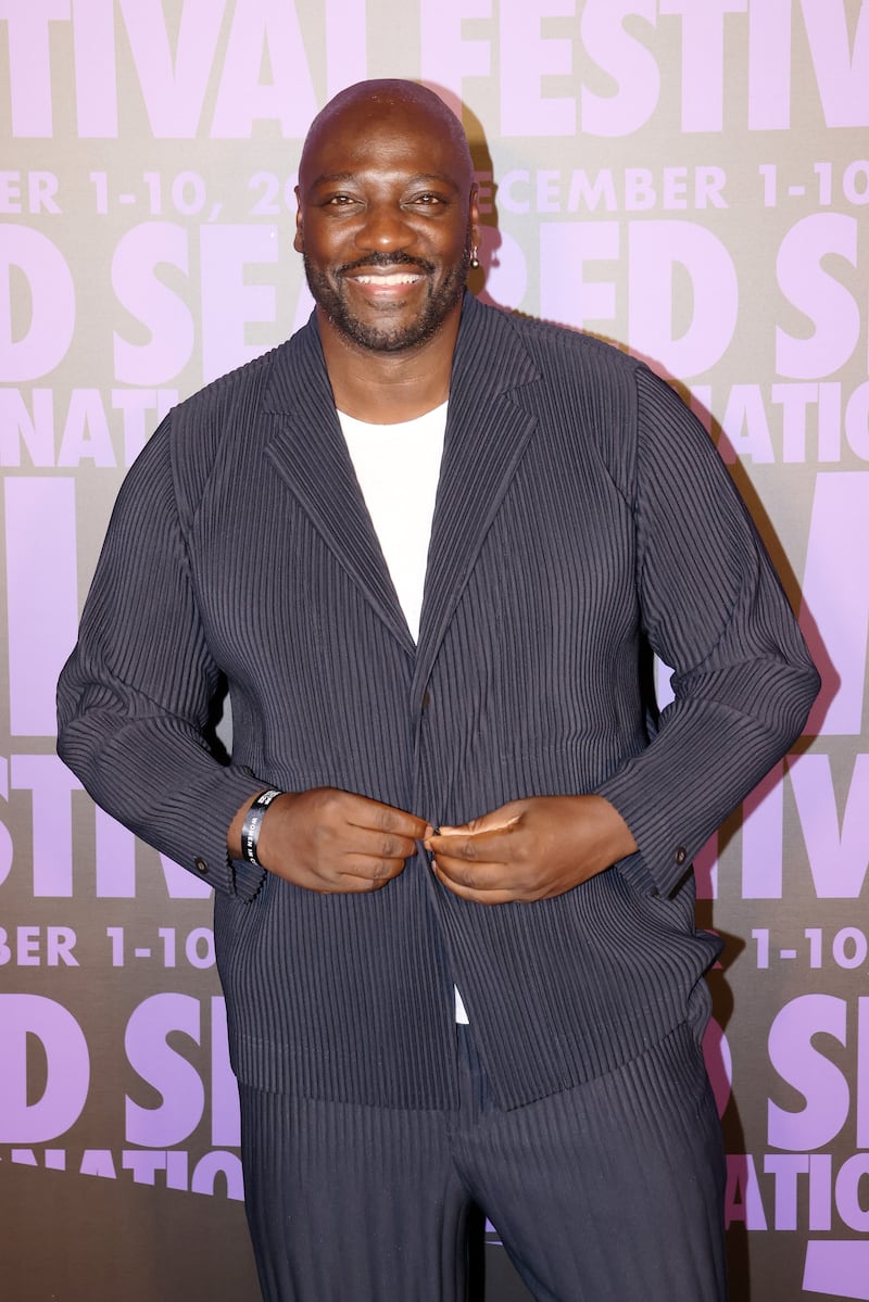 Adewale Akinnuoye-Agbaje attends the Celebration Of Women In Cinema Gala. Photo: Getty Images for The Red Sea International Film Festival