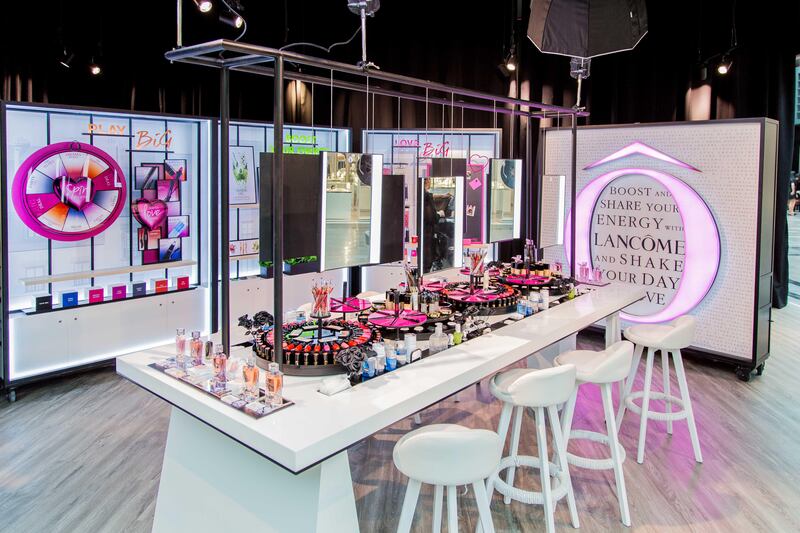 The  Lancôme pop-up is open at City Walk 2 in Dubai until November 20, 2017.