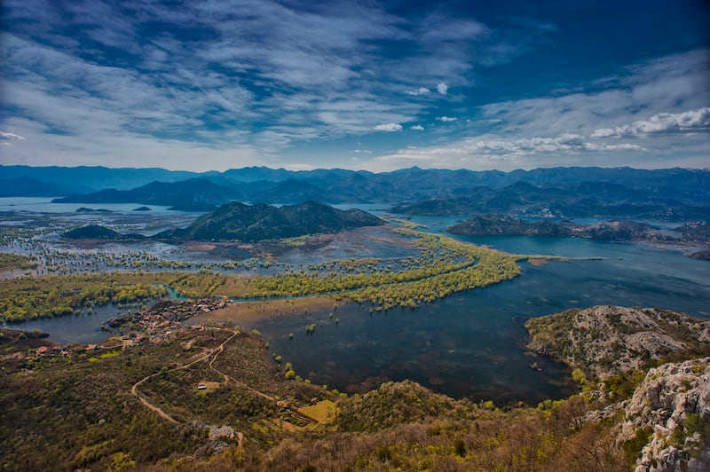 The drama of Skadar Lake is visible no matter which way you approach