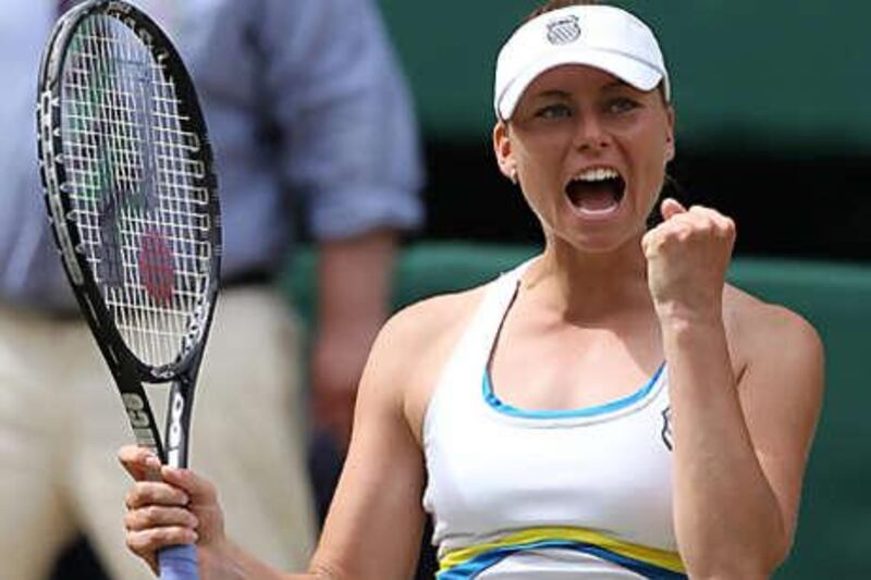 Vera Zvonareva becomes only the third Russian to reach the women's final in the open era.