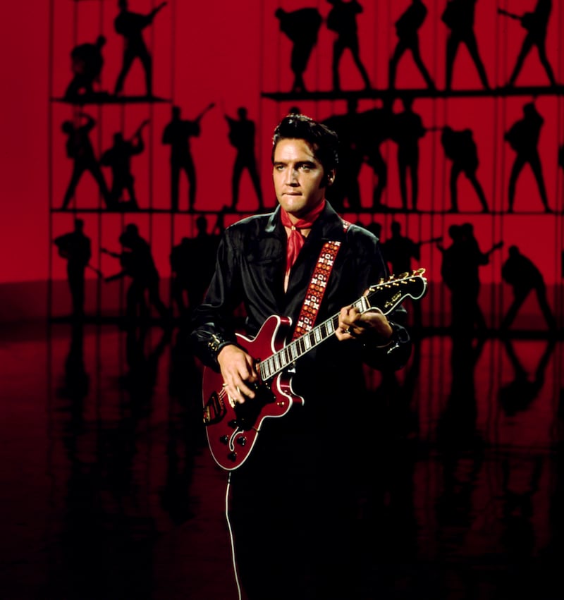 The ‘Elvis comeback TV special’, in Burbank, California, in June 1968