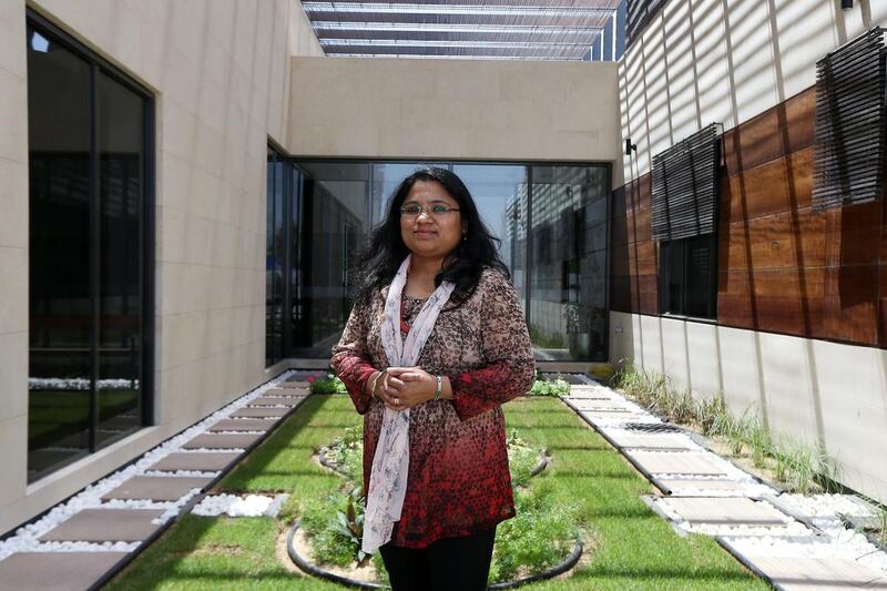 Dr Anita Sunil, clinical psychologist at the Dubai Foundation for Women and Children, says children should be taught how to avoid abuse. Pawan Singh / The National