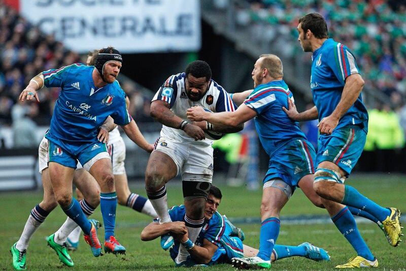 France will look for their third Six Nations victory against England on Friday. Thibault Camus / AP