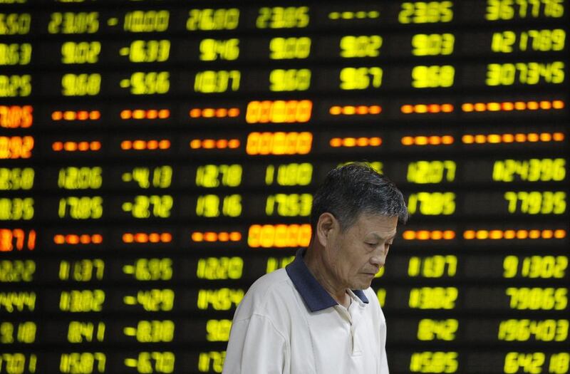 The sell-off in the past month has wiped more than US$3.2 trillion off Chinese stocks. Woo He / EPA