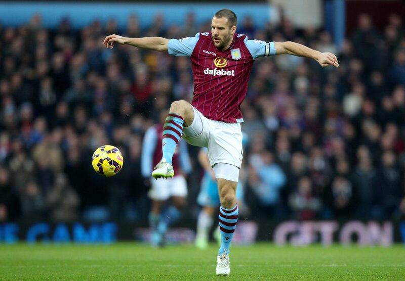 Centre-back: Ron Vlaar, Aston Villa: The captain ensured 10-man Villa were not defeated by Sunderland with another solid display. (Photo: Ben Hoskins / Getty Images)