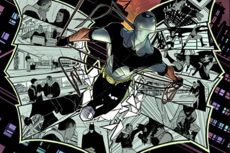 Nightrunner, a new character in DC Comics Batman series. 