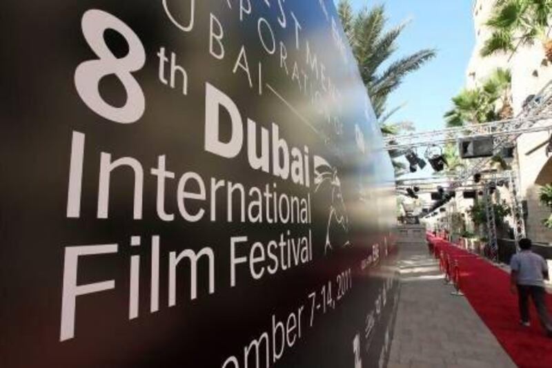 The Dubai International Film Festival starts on Sunday. Pawan Singh / The National