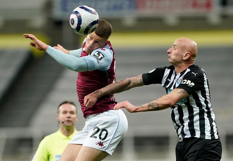 Jonjo Shelvey - 7, Worked well in the middle, showing his usual passing range and doing some good defensive work – including a block to deny Anwar El Ghazi’s effort. Reuters