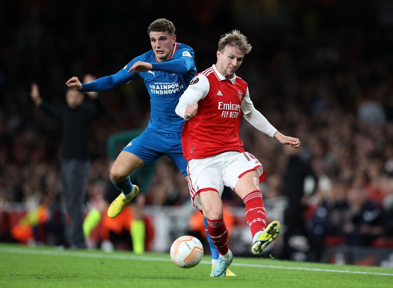 Rob Holding - 6, Cut out Philipp Max’s cross attempt well but had a couple of sloppy moments in a game that was fairly simple for him. Getty Images