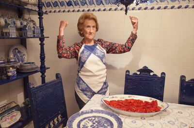 Eight-six-year-old Spanish granny Mercedes Lopez-Izquierdo has a strong talent for cooking. Ella Louise Sullivan