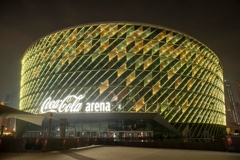 Coca-Cola Arena. Antonie Robertson / The National