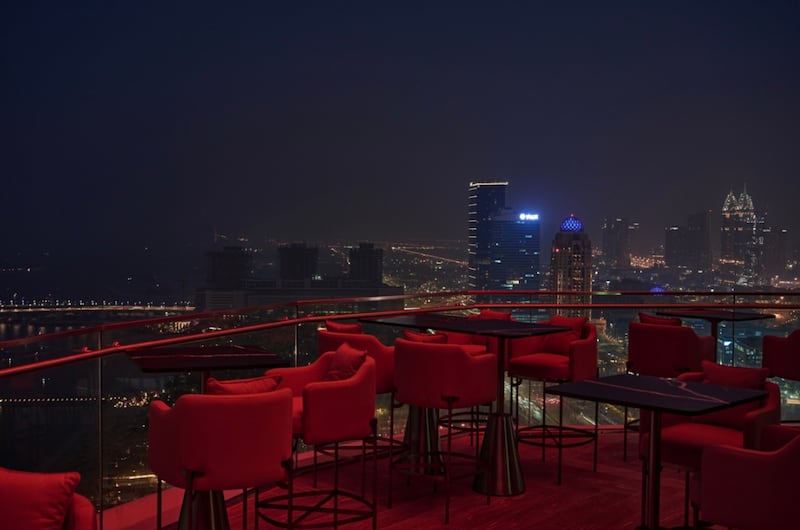 Attiko, serving an Asian-inspired menu, is located on the 31st floor of W Dubai – Mina Seyahi. Photo: Sunset Hospitality Group