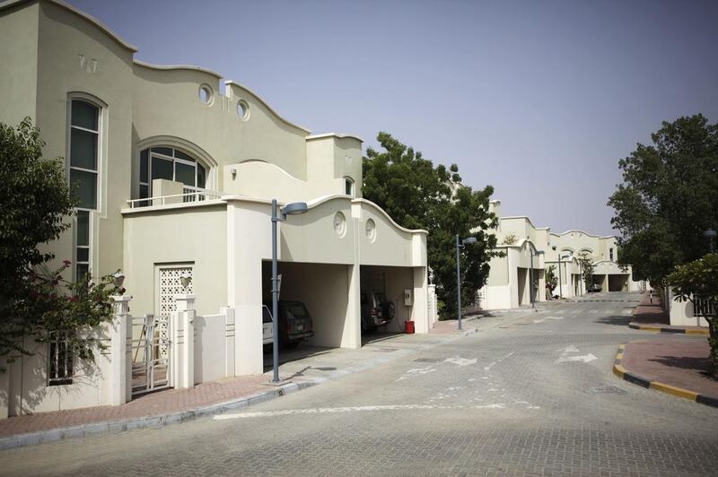 The restrictions of the Al Ain-Buraimi border has forced a high number of residents to move back from Buraimi, where rents were cheaper, resulting in rental increases in Al Ain. Above, the Al Andalus housing complex in Al Ain. Galen Clarke / The National