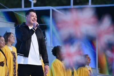 British singer John Newman will be in Dubai on New Year's Eve. AFP
