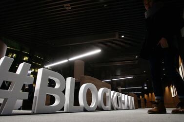 Spending in the Middle East and Africa on Blockchain is expected to reach $80.8m by the end of 2018. AFP