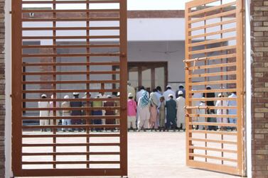 Newly converted Muslims minors and adults are praying in the madressah of Yaqoob JUI-F affiliated madressah. For a story on religious converting in Pakistan. Images supplied by Rabia Bugti.