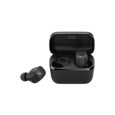 The Sennheiser CX True Wireless earbuds promise high-fidelity stereo sound. Sennheiser