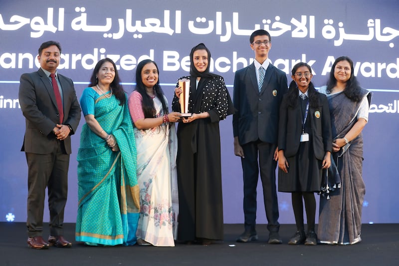 Al Saad Indian School wins Standardised Benchmark Award