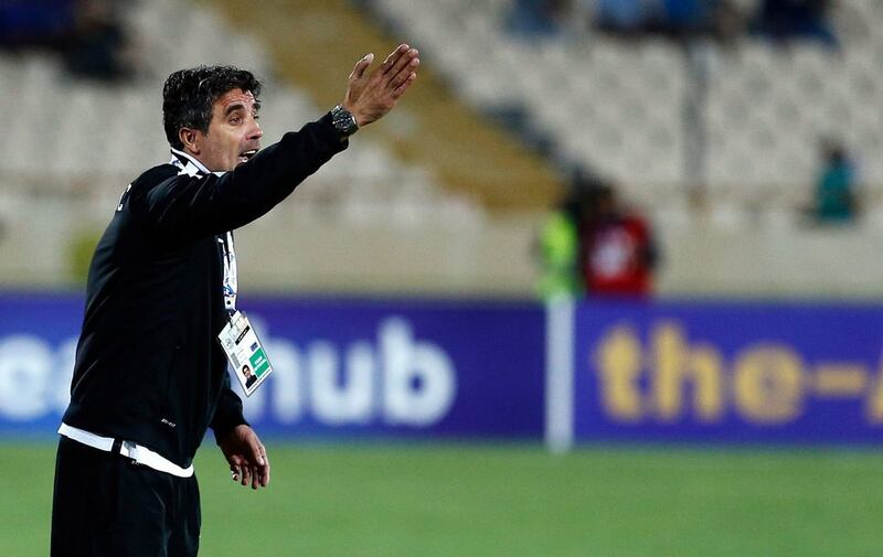 Zoran Mamic secured the double when manager of Al Ain. EPA