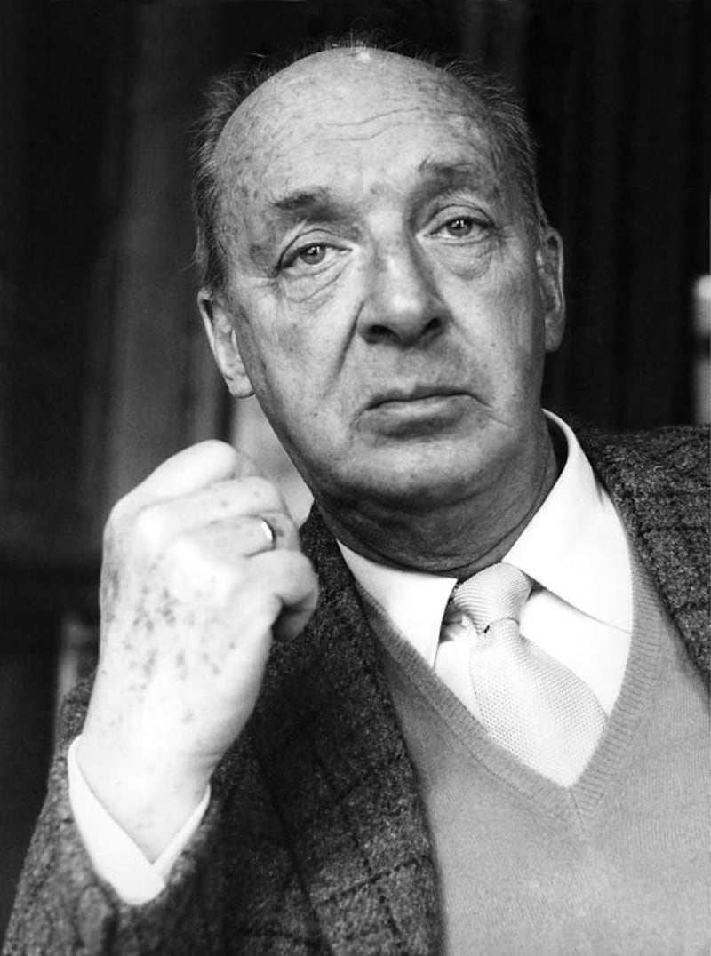 Russian author Vladimir Nabokov, in the late 1960s. He came to literary blows with US writer Edmund Wilson over his translation of Russian countryman Alexander Pushkin's novel Eugene Onegin. Interfoto  / Alamy Stock Photo.
