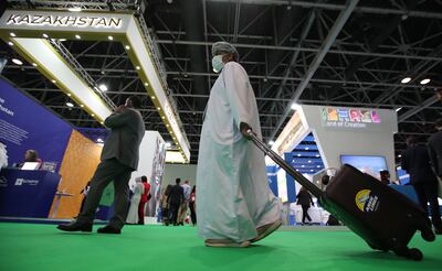 The Arabian Travel Market fair in Dubai in May. EPA