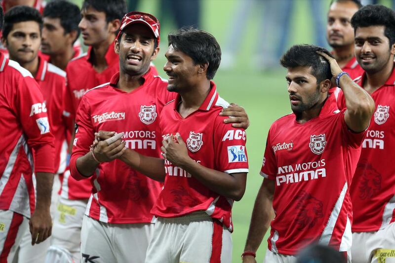 A team effort from Kings XI Punjab helped them notch another victory and retain top spot at the points table. Pawan Singh / The National 