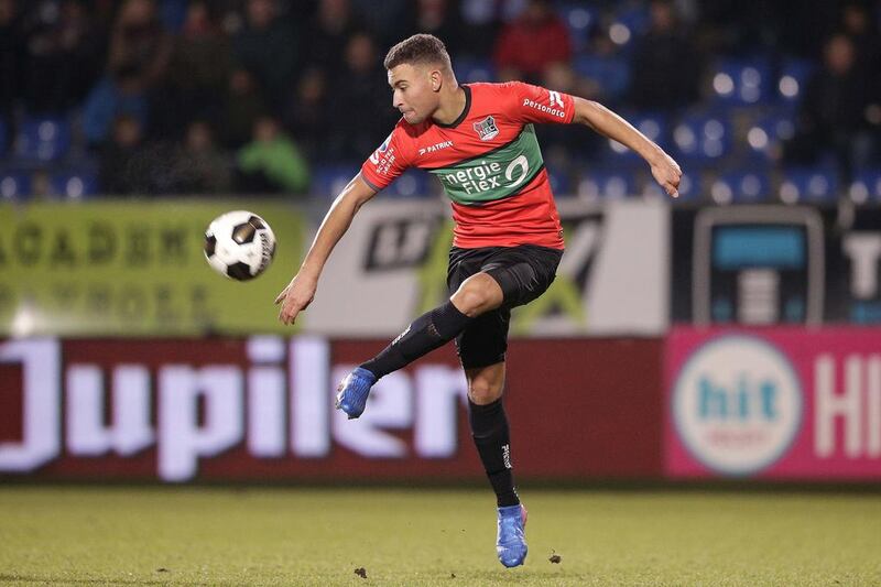 Jordan Larsson, the son of Henrik Larsson, is plying his trade for NEC in the Dutch Eredevisie. Getty Images