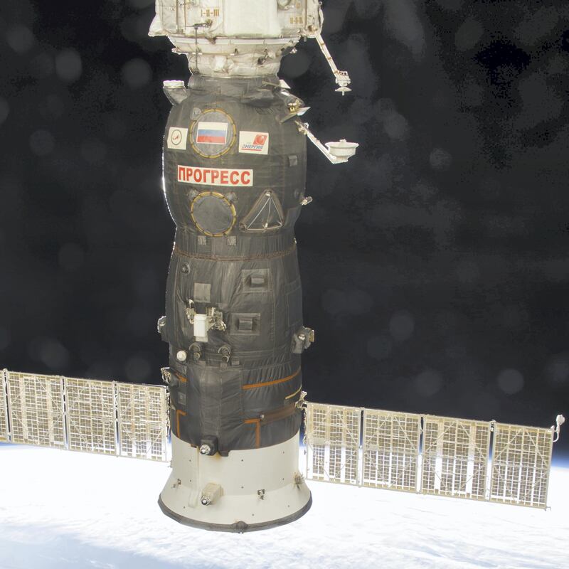 Progress MS-06 is a supply capsule that was launched in July. Nasa
