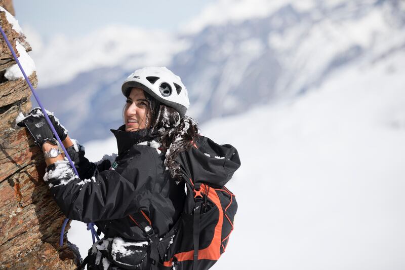 aha Moharrak was the first Saudi woman to climb Mount Everest. Courtesy Tag Heuer